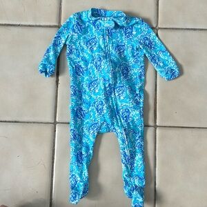 Lilly Pulitzer for Pottery Barn Kids Infant Sleeper Turtley Awesome